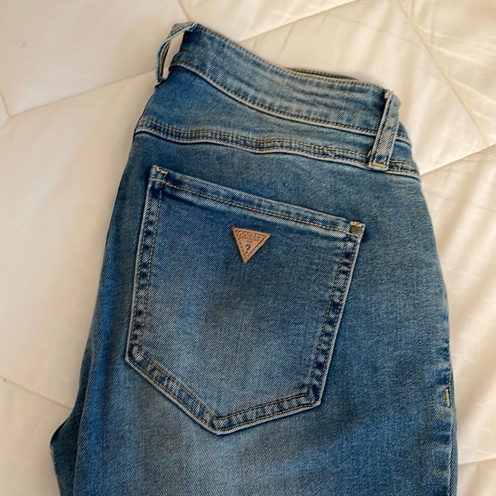 Guess cropped skinny jeans
